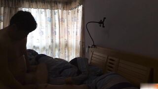 （绿帽淫妻-沈阳少妇偷情被拍）戴上耳机在看叫声可射