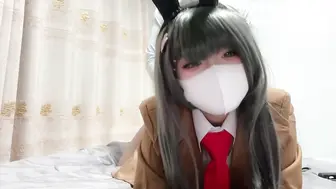 【麻衣学姐】主动索取足交骑乘榨干学弟的每一滴精液