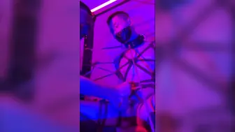 抖音网红另一面绳艺捆绑被榨精