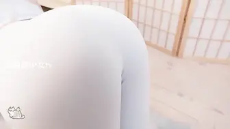 【福利姬柚子猫】高颜值福利姬瑜伽裤爆操白虎穴