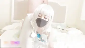Cosplay清纯脱俗王者西施 白晢娇嫩萝莉身材无套内射