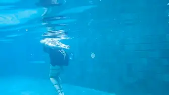 白城出品 调教记录 泳池别墅紧缚调教